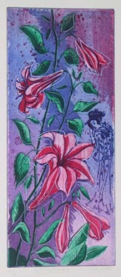 Hugo Nefe - Blütenzauber - Farbradierung ... in der Galerie Conrad