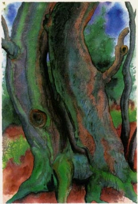 Bäume II - Algraphie von Günter Grass ... Galerie Conrad