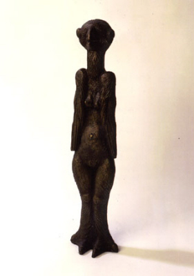 Vogelfrau I - Skulptur in Bronze von Günter Grass ... Galerie Conrad