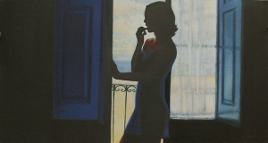 Blue Montgat - Lithographie von Ramon Lombarte ... in der Galerie Conrad