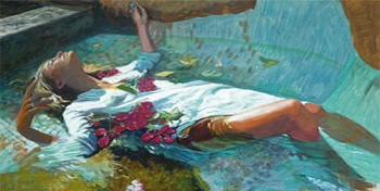 Sun on the water - Gemälde von Ramon Lombarte ... Galerie Conrad